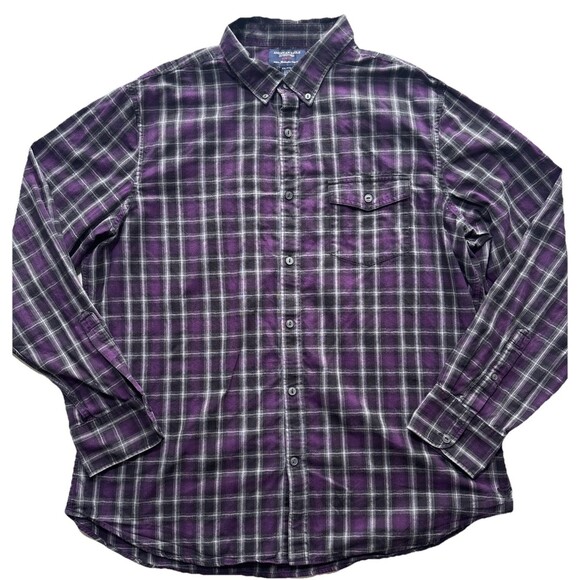 American Eagle Outfitters Other - American Eagle Outfitters Slim Fit Plaid Button Down Shirt XXL Cotton Casual